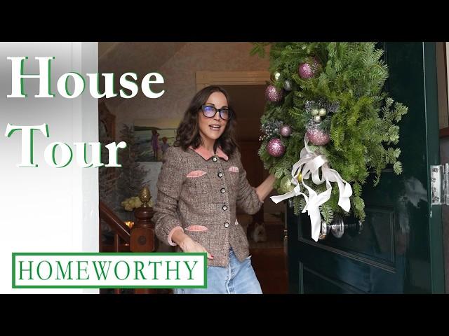 CHRISTMAS HOME TOUR | A Stylish Home in Boston with Historic Charm