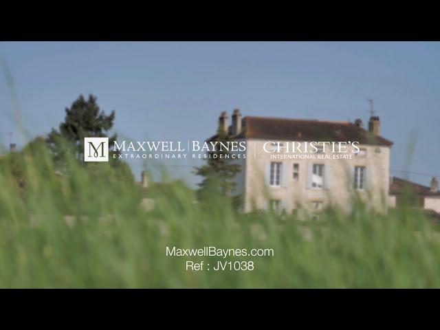 SOLD! Exceptional village property with pool between Bergerac & Bordeaux. Maxwell-Baynes JV1038