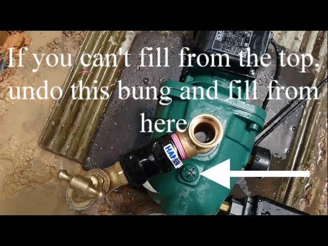 Prime a Jet Pump