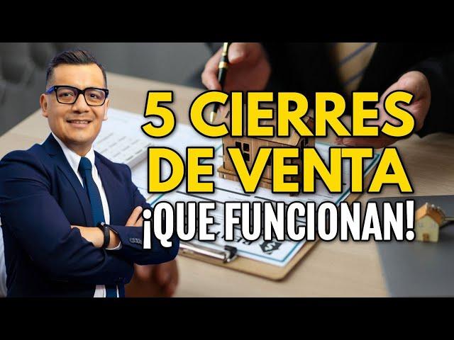 5 Técnicas de cierre de ventas