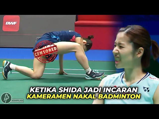 Shida Jadi Korban Lagi..!! Kameramen Badminton ini Tau Banget Cara Bikin Penonton Betah