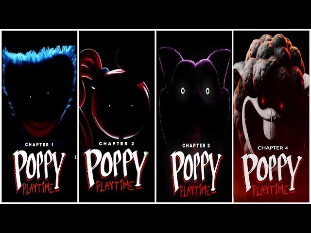 Trailer Comparison: Poppy Playtime Chapter 4 Chapter 3 Vs Chapter 2 Vs Chapter 1