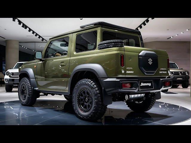 "2025 Suzuki Jimny Sierra Pickup: A $25K Off-Road Beast You Won't Believe!"