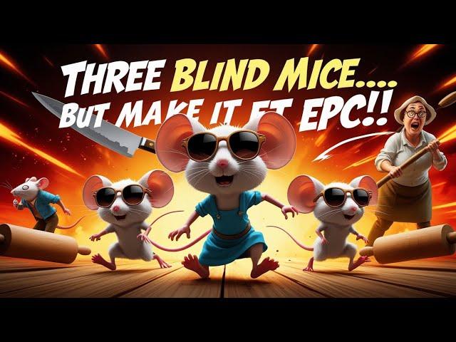 Three Blind Mice, See How They Run! | New Song | kids zone land1 | Nursery Rhymes