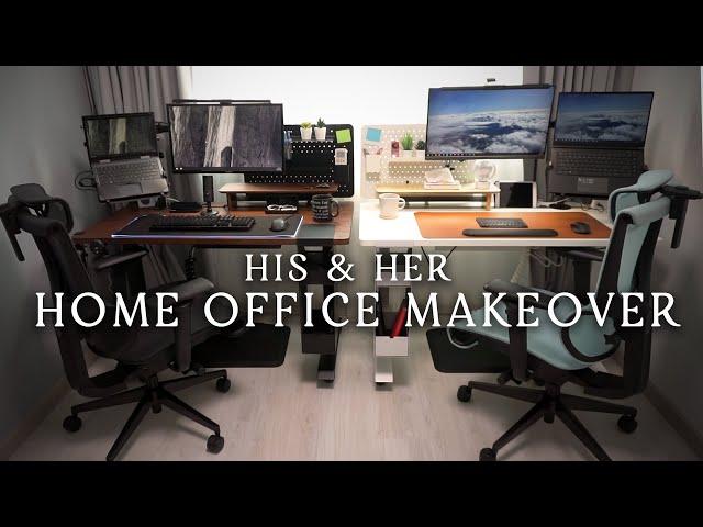 2023 Desk Setup & Home Office Tour | Work From Home (WFH) Productivity Ergonomic | Ergotune Everdesk