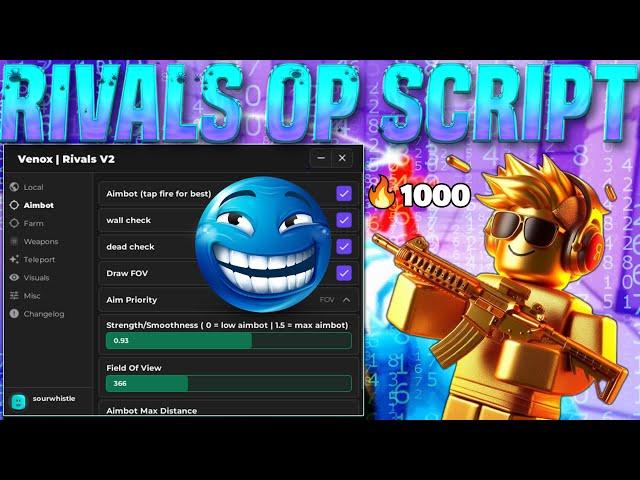 [OVERPOWERED] New Best Rivals Script (AIMBOT) (KILL ALL) (ESP) + MORE!