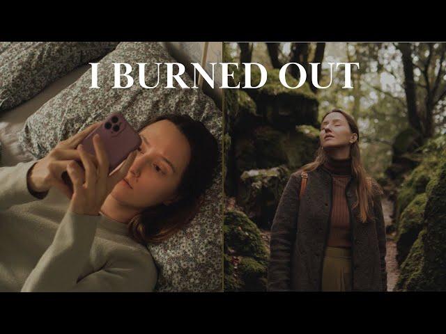 Healing from Burnout | Social Media Detox | Forest Bathing & Cozy Slow Living in English Countryside