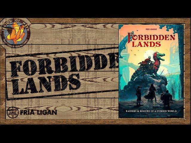 UNBOXING | Forbidden Lands RPG (Raven Bundle) from Fria Ligan