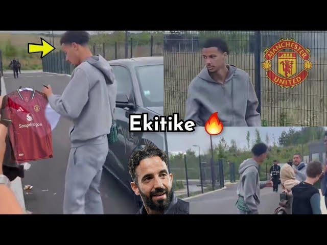 ️Perfect !! Ekitike loves Manchester United ALREADY , this is my club as AGREEMENT with AGENTS