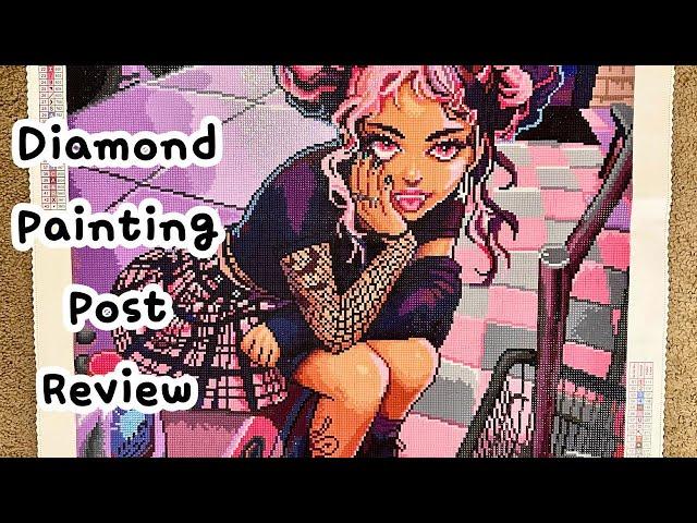 midnight laundromat by ivy dolamore + diamond art club | diamond painting post review!