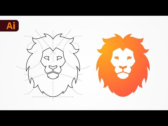 Adobe Illustrator Tutorial - How to Create a Logo from Start to Finish