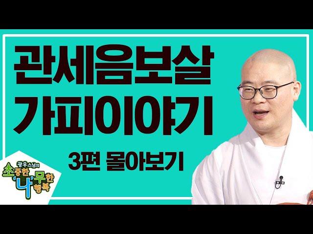 관세음보살 가피 이야기 3편 몰아보기 [광우스님 소나무 스페셜]