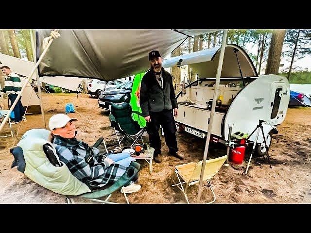 Прицеп-капля. Первый опыт в коротком отпуске