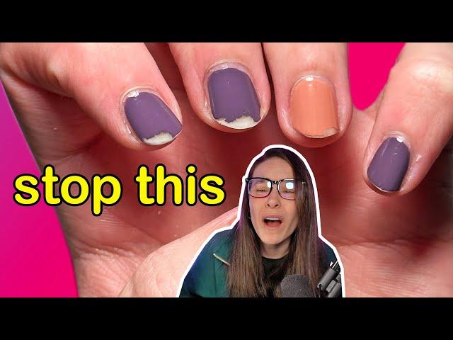 this is why your nail polish doesn't last!!! (NAILS 101 redo class)