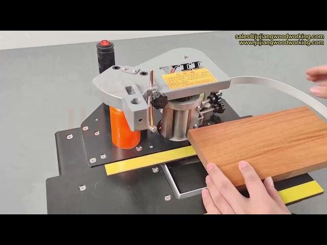 Installation and use tutorial of portable edge banding machine