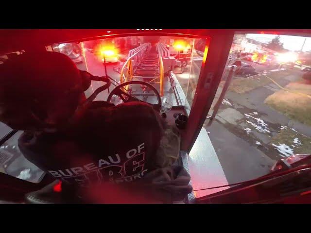 GoPro: Harrisburg City Truck 2 Response to House Fire