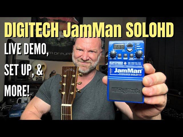 Digitech JamMan SOLOHD for Live Looping & Practice