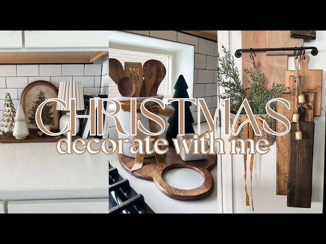 *NEW* CHRISTMAS DECORATE WITH ME 2024 | KITCHEN CHRISTMAS DECOR IDEAS