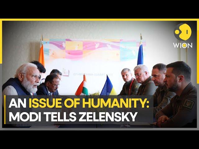 G7 Hiroshima Meet 2023 | Modi Tells Zelenksy: Ongoing war a challenge for the whole world | WION