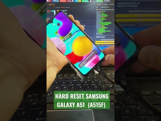 Forgot Password? Samsung Galaxy A51 (SM-A515F) hard reset-remove screen lock | A51 حذف قفل الشاشة