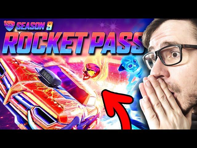 Die *ROCKET PASS ITEMS* der SEASON 9 sind ENDLICH DA  Rocket League News