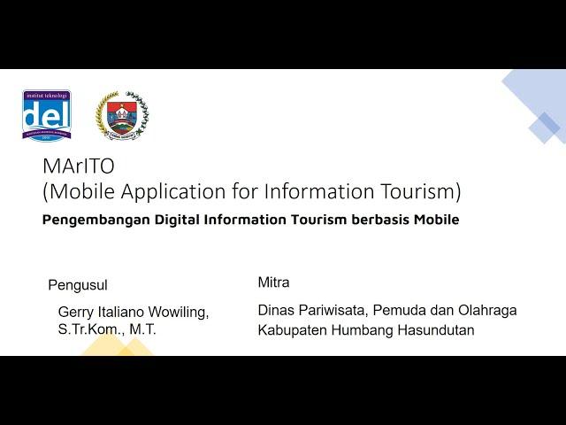 MF 2023 Batch II - Pengembangan Digital Information Tourism Berbasis Mobile