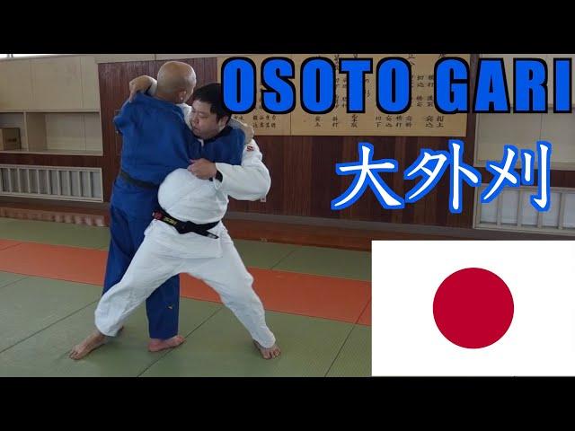 Osoto gari the foundation of a judoka