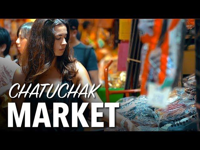 WORLDS BIGGEST MARKET - Chatuchak Weekend Market, Bangkok Thailand