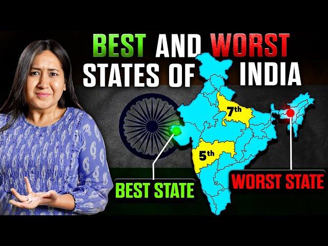 Which is India`s BEST and WORST State? | INDIA`s states ranked from best to worst.