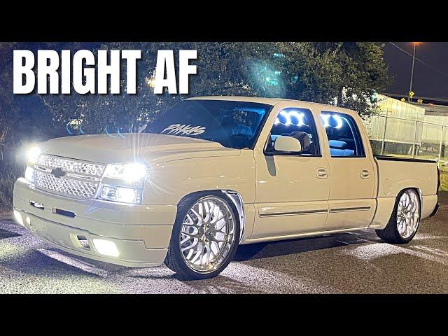 MY CREW CAB GETS 24 BRIGHT ROCK LIGHTS! + NEW 4X4 PROJECT TRUCK!