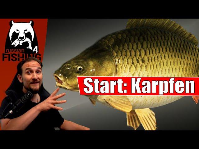 Russian Fishing 4 - Alte Festung - Start Karpfen, Haarmontage, Amure