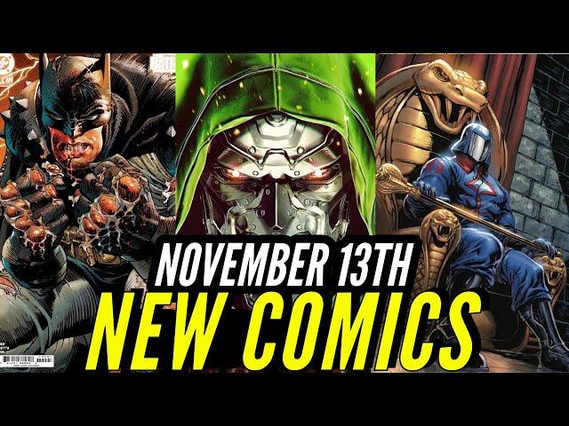 NEW COMIC BOOKS RELEASING NOVEMBER 13TH 2024 DC  MARVEL COMICS PREVIEWS COMING OUT THIS WEEK #comic