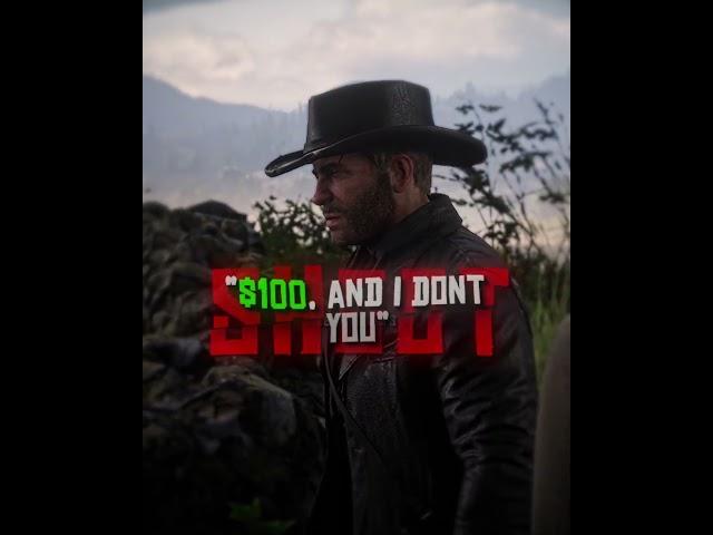 Low Honor Arthur Gets What He Wants ‍ - #rdr2 #shorts #reddeadredemption #recommended #viral #edit