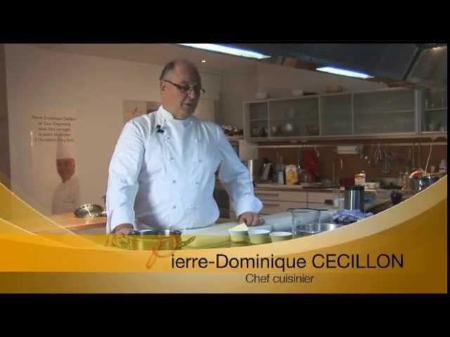 Crème pâtissière à la vanille par Pierre-Dominique Cécillon pour Larousse Cuisine