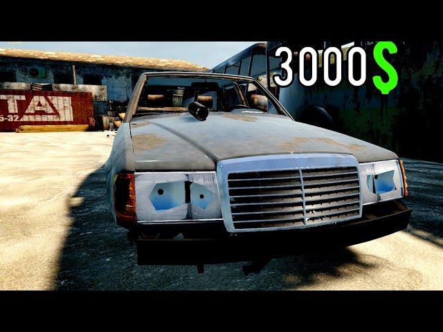 REBUILDING A MERCEDES W124 FROM A JUNKYARD I My Garage