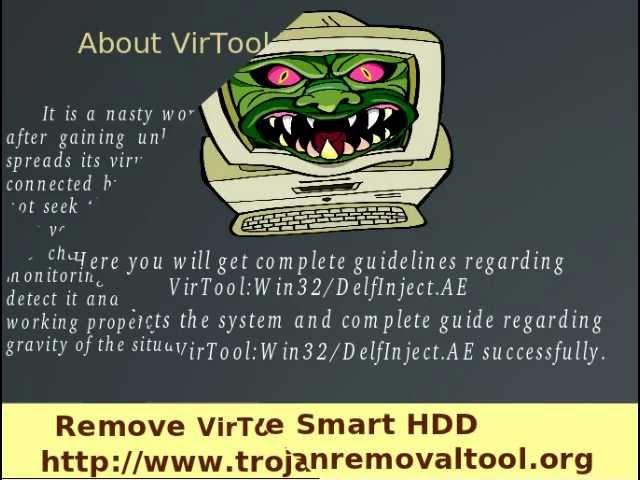 VirTool:Win32/DelfInject.AE : Delete  VirTool:Win32/DelfInject.AE in hassle free way