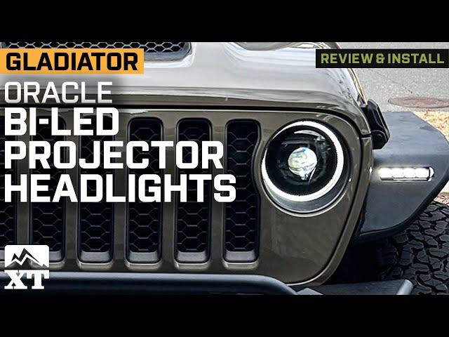 Jeep Gladiator JT Oracle Oculus Switchback Bi-LED Projector Headlights Review & Install