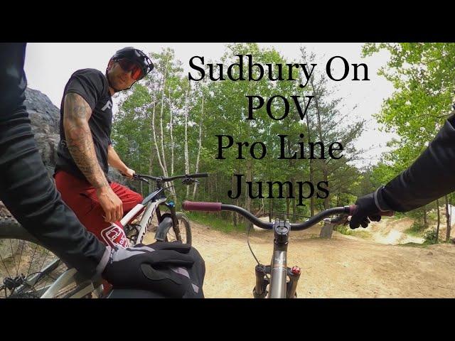 Donovan Sudbury Ontario / Main Line•Pro-Line / Mountain Bike Jumps / POV