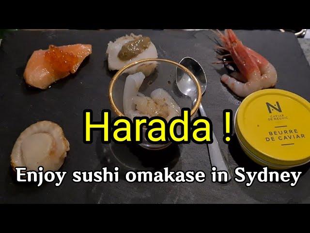 시드니에서 스시오마카세 즐기기 / Enjoy sushi omakase in Sydney (feat. Harada)