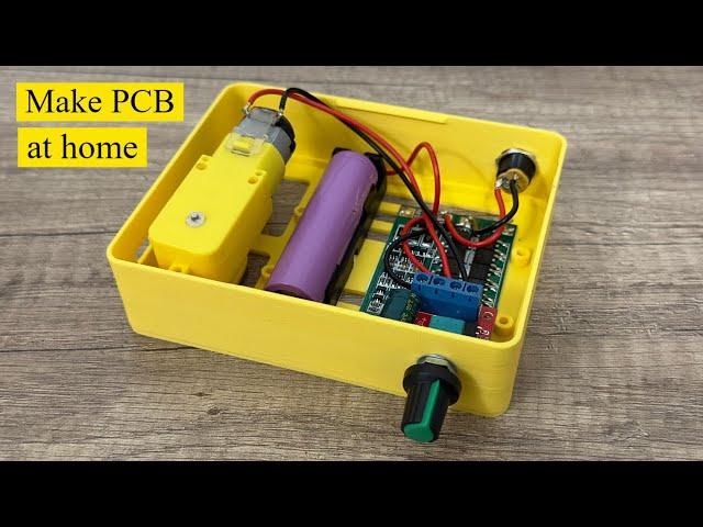 The fastest way to make crisp PCBs at home! DIY PCB Fabrication