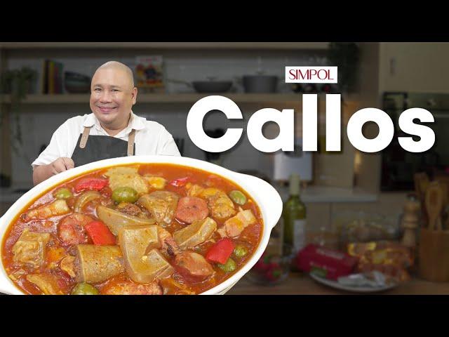 Filipino-style Fiesta Callos Recipe! | Chef Tatung