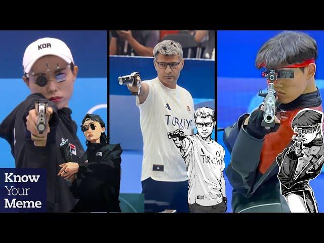 Olympic Sport Shooters Kim Ye-ji, Yusuf Dikeç, & Choe Dae-han Get Memed For Having Insane Aura