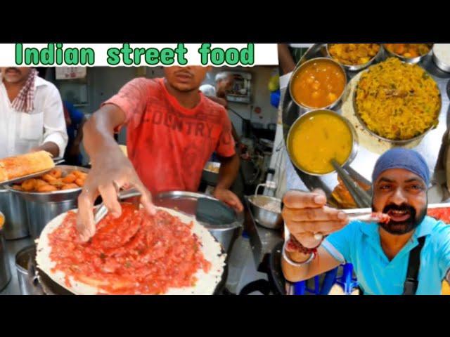 Mysuru Masala Dosa भाई मज़ा आ गया | cheapest North Indian Thali in Mumbai | Zaika India ka