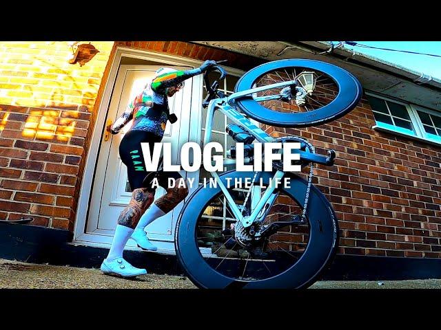 DAY IN THE LIFE OF A CYCLING VLOGGER!