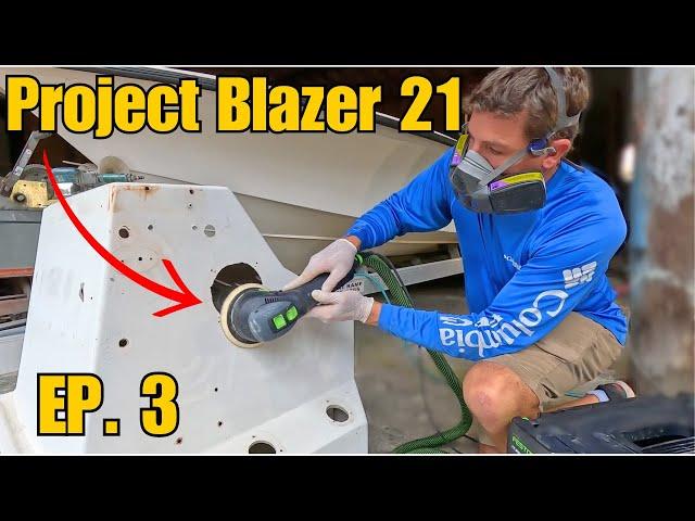 FIBERGLASS Boat Console Repair Like a PRO!