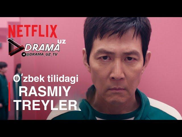 KALMAR OʻYINI 2-MAVSUM | RASMIY TREYLER OʻZBEK TILIDA | SQUID GAME 2-FASL | NETFLIX SERIES | DRAMAUZ