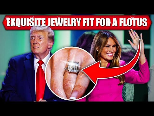 FLOTUS Melania Trump Jewelry Collection. Rare Pieces of Art