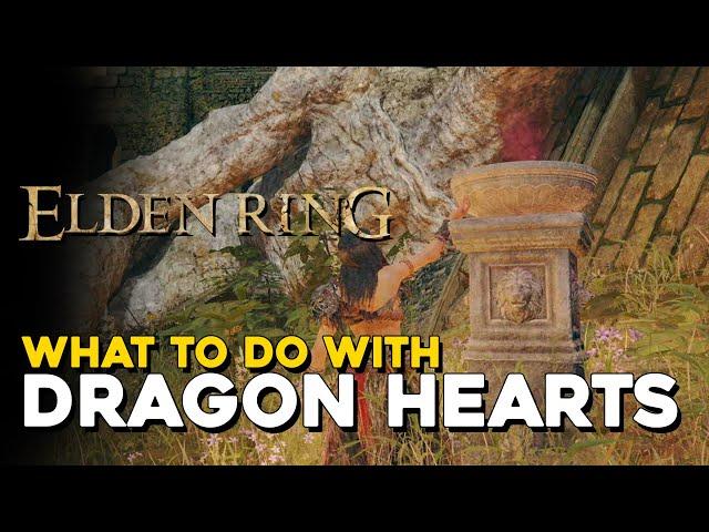 Elden Ring What To Do With Dragon Hearts (Church Of Dragon Communion Location)