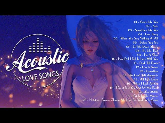 Top English Acoustic Love Songs 2021 - Greatest Hits Ballad Acoustic Guitar Cover Of Popular Songs