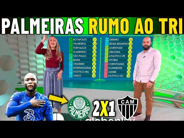 ESPORTE ESPETACULAR PALMEIRAS 2 X 1 GALO! LUKAKU NO PALMEIRAS? NOTICIAS DO PALMEIRAS HOJE